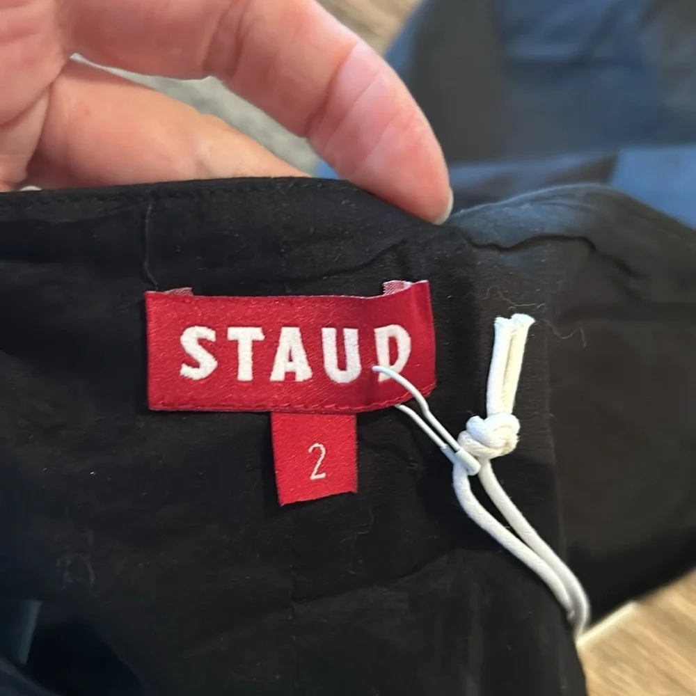 SSENSE NEW  STAUD “Kai” black halter top 2 - Picture 11 of 16